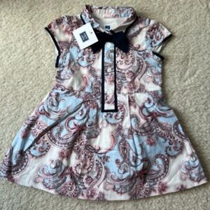 NWT Janie and Jack paisley dress
